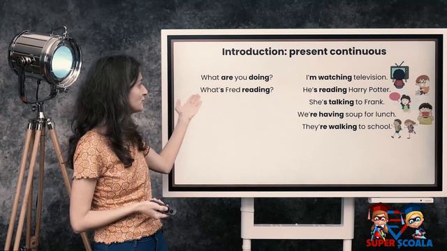 Limba Engleză - Clasa a V-a - Present continuous questions смотреть онлайн