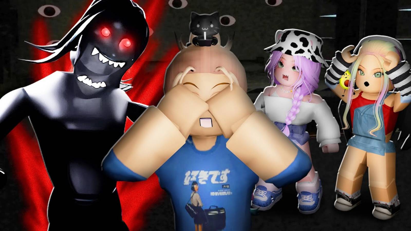 ЗАКРОЙ СВОИ ГЛАЗА, ЧТОБЫ ВЫЖИТЬ! Roblox смотреть онлайн