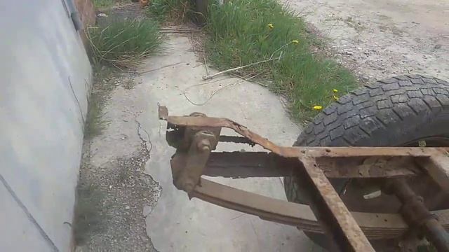 відновлення легкового причіпа,початок, разборка перед ремонтом смотреть онлайн