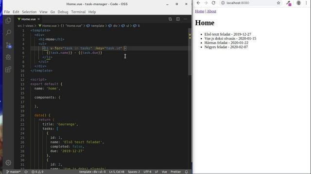 vue.js 2 gyorstalpaló 3. rész - direktívák és komponens tulajdonságok смотреть онлайн