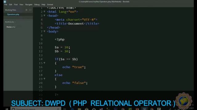 UNIT 2 RELATIONAL OPERATOR смотреть онлайн