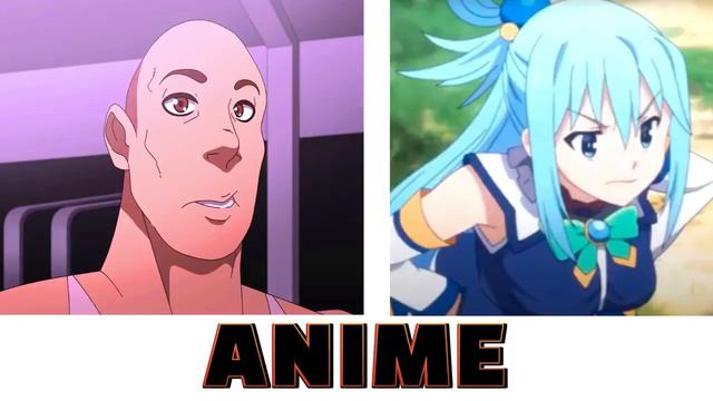 ANIME vs REDDIT The rock reaction meme #8 смотреть онлайн