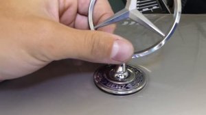 MERCEDES HOOD EMBLEM REMOVAL REPLACEMENT w210 CLK w208 C w202 S w220 w211