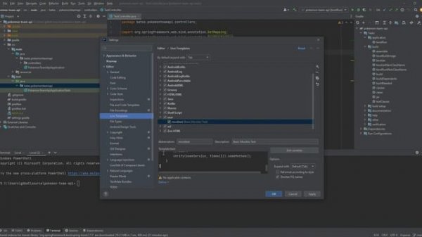 Using Live Templates (custom code snippets) in IntelliJ IDEA