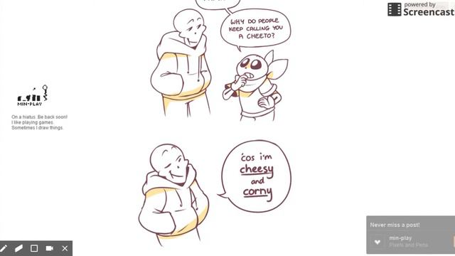 Underswap Comic dub "fandom names" смотреть онлайн