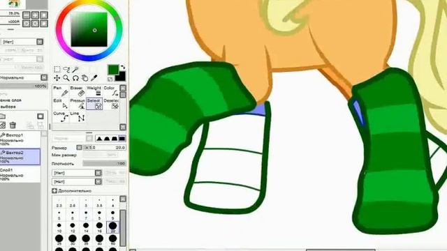 Pony Creator v3 - Делаем носочки для пони из креатора смотреть онлайн