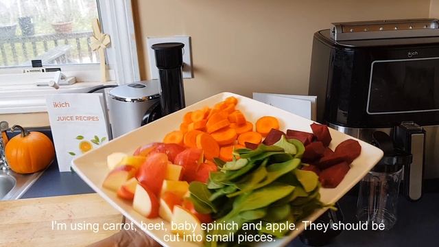 Product Review of iKich Slow Masticating Juicer смотреть онлайн