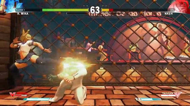 STREET FIGHTER V Flamenco Tavern Showcase: School Uniform Rainbow Mika смотреть онлайн