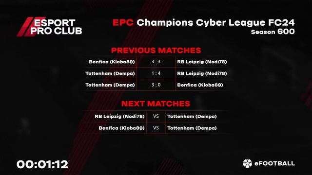 08.11.2023. - EPC Champions Cyber League, Season: 600. смотреть онлайн