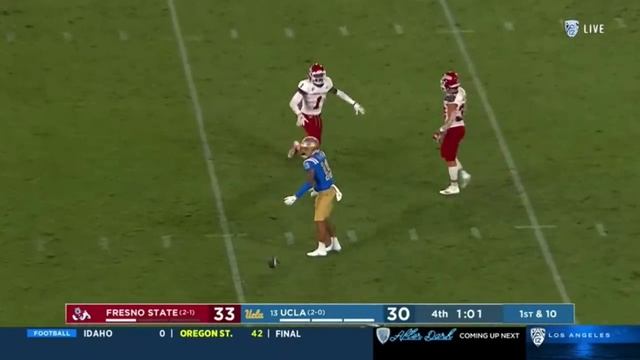 Fresno State vs #13 UCLA THRILLING Ending | 2021 College Football смотреть онлайн