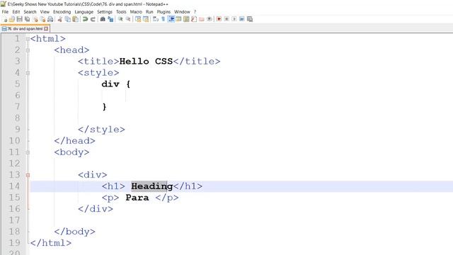 div and span in CSS (Hindi) смотреть онлайн