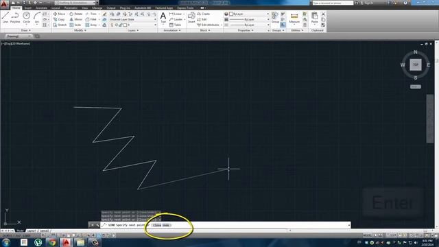 Tutorial Autocad 2014 Comanda LINE Ep 9 смотреть онлайн