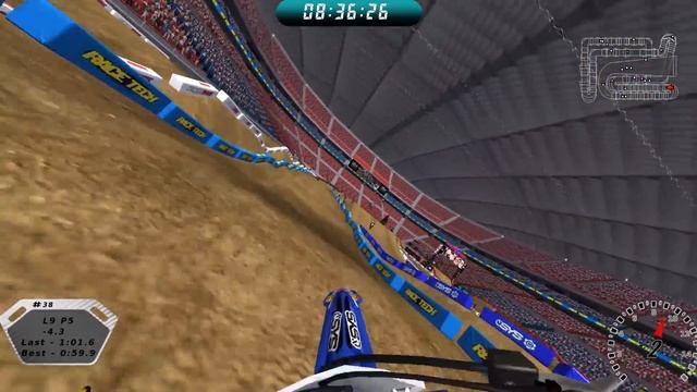 MX Simulator - St. Louis 250 Pro Main Event On-Board - Kellen Brauer смотреть онлайн
