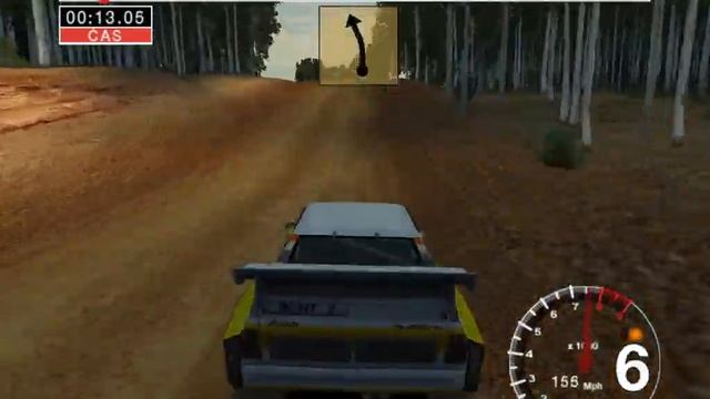 Colin McRae Rally 04 - BIG CRASH GLITCHED! - #1 смотреть онлайн