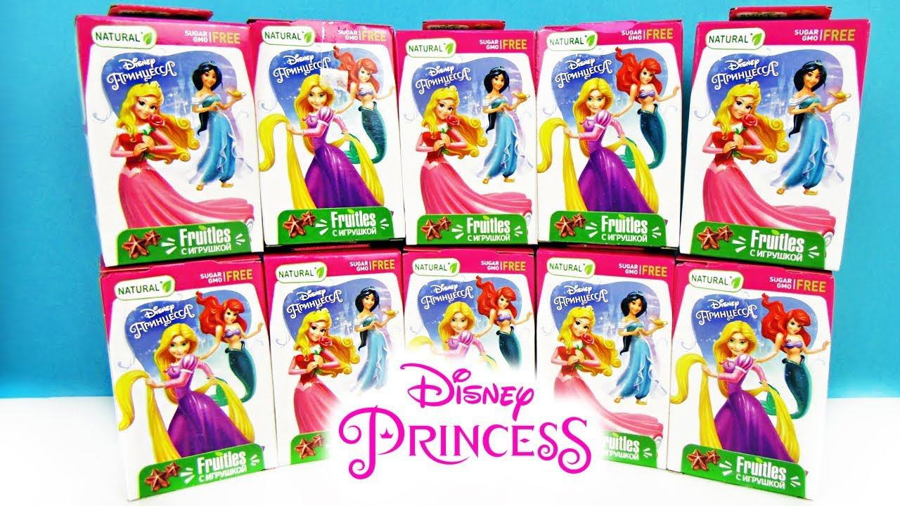 ПРИНЦЕССЫ ДИСНЕЯ СВИТ БОКС 2018! СЮРПРИЗЫ, ИГРУШКИ, мультики Princess Disney Sweet Box unboxing смотреть онлайн
