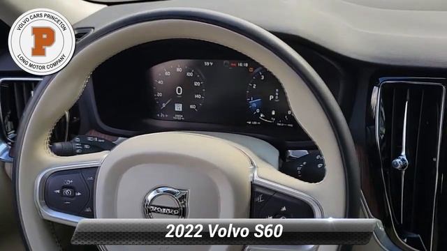 Certified 2022 Volvo S60 Momentum, Lawrenceville, NJ SP0845 смотреть онлайн