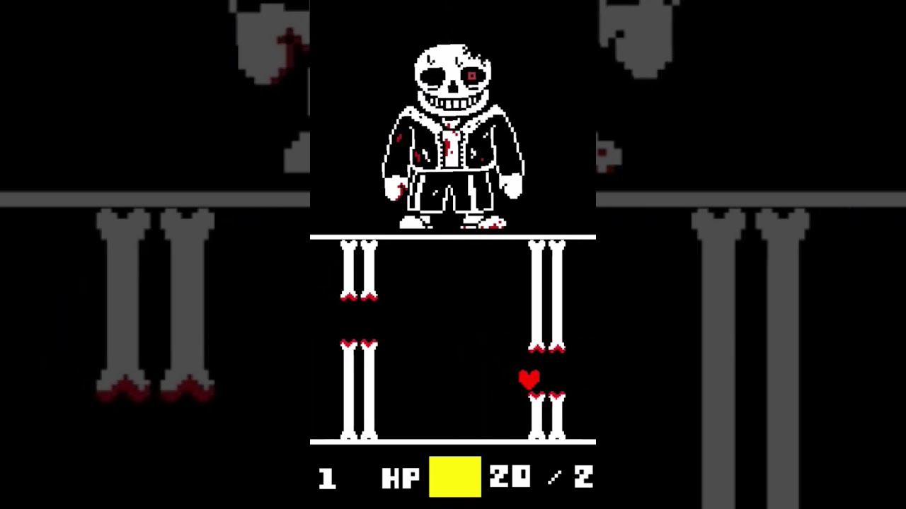 ХОРРОР ОПЯТЬ ЗА СТАРОЕ - Horrortale Sans Fight смотреть онлайн