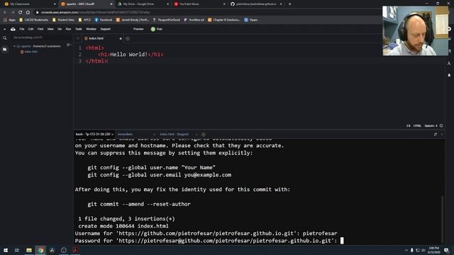 Web Development: Pushing Updates to GitHub смотреть онлайн