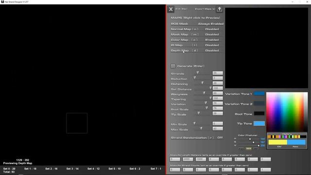 Hair Strand Designer - Color Mode and Thickness Update смотреть онлайн