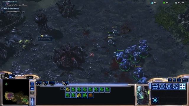StarCraft 2 Legacy of the Void: Main Campaign Playthrough Part 2 (The Growing Shadow, No Commentary смотреть онлайн