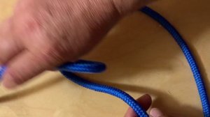 Беседочный узел (булинь) - как вязать одной рукой