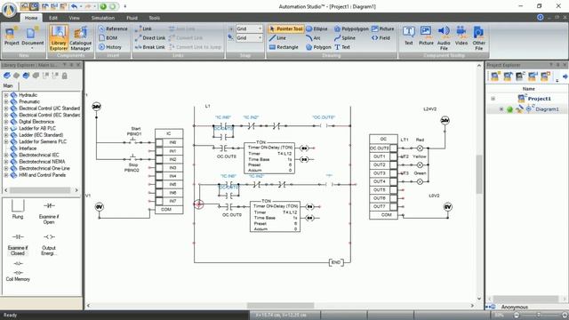Automation Studio Traffic Light PLC Programming: Step-by-Step Example смотреть онлайн