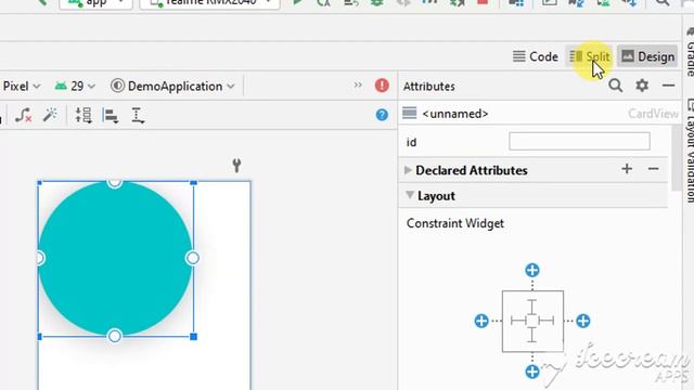 how to convert Cardview into circle Imageview in android studio || Card Ui design in android studio смотреть онлайн