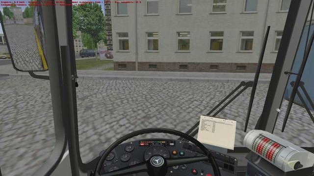 OMSI 2. Map Omninsk, Route 106, Mercedes-Benz O307 смотреть онлайн