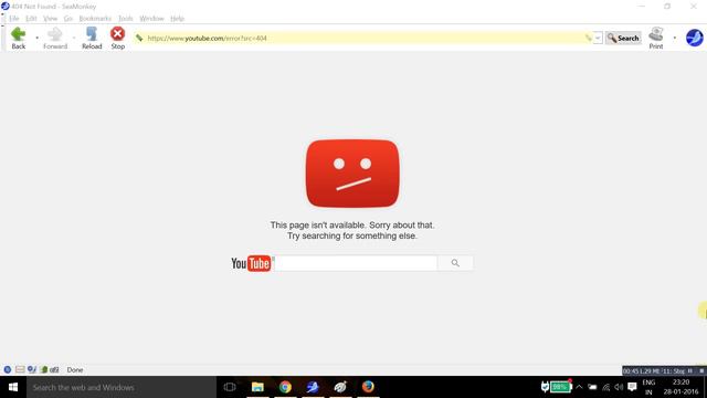 YouTube 404 Error смотреть онлайн
