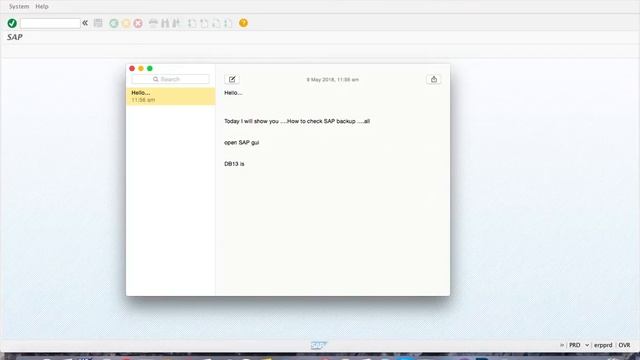 How to check SAP back DB13 смотреть онлайн