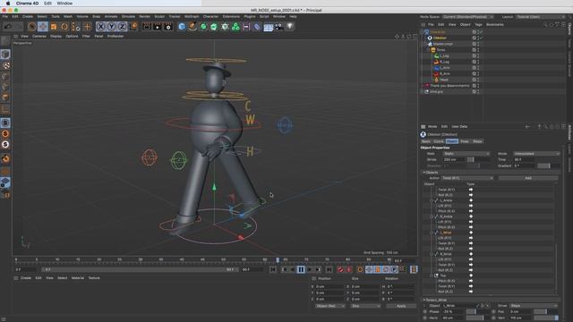 Cinema 4D Tutorial - One Click Walk Cycles Using CMotion смотреть онлайн
