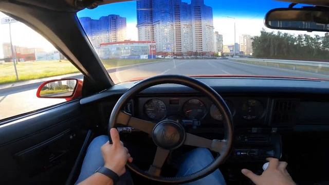 1989 PONTIAC FIREBIRD 2.8 MT - POV TEST DRIVE / Тест драйв от первого лица смотреть онлайн