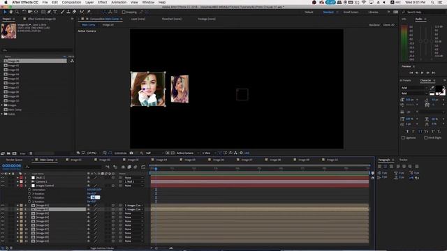 photo carousel animation in after effects II Image Carousel Slideshow смотреть онлайн
