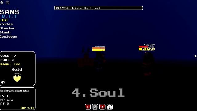 [CODE] Time Paradox / Bad Time Trio / True Reset [Showcase] [UT: Rise Of Souls] смотреть онлайн