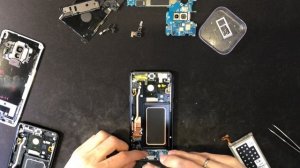 Замена дисплея, ремонт, разборка Samsung S9+, Samsung S9 plus  / disassembly, repair