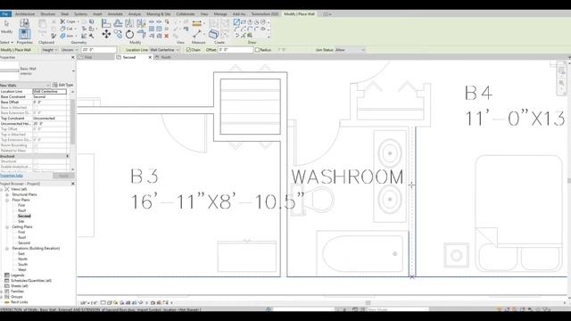 How to convert a 2D AutoCAD drawing to a 3D Revit model | Revit Tutorial | Tips and Tricks смотреть онлайн
