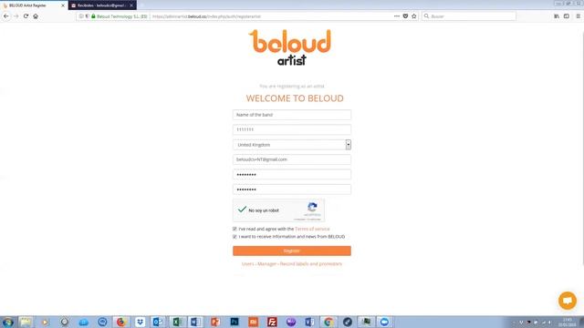 How to complete your registration on Beloud смотреть онлайн