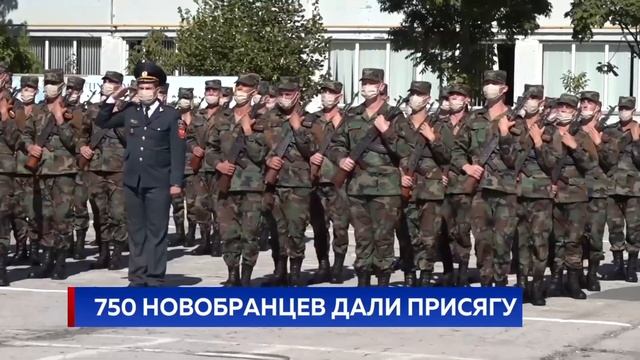 750 новобранцев дали присягу смотреть онлайн