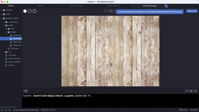 Библиотека Pygame #4. Использование изображений | Pygame с нуля смотреть онлайн