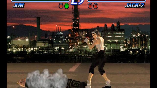 Tekken 2 ( PS1 ) - Jun - Arcade Mode - Original Music ( Mar 12, 2018 ) смотреть онлайн