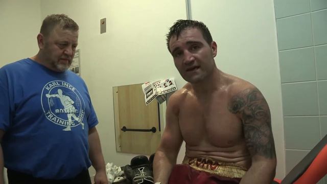 Mike Stafford v Dmitrij Kalinovskij post fight interview Wgan 24.3.2017 смотреть онлайн