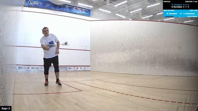 Корт 2. Beginners squash league 22/23, 2 этап. 9.10.22 смотреть онлайн