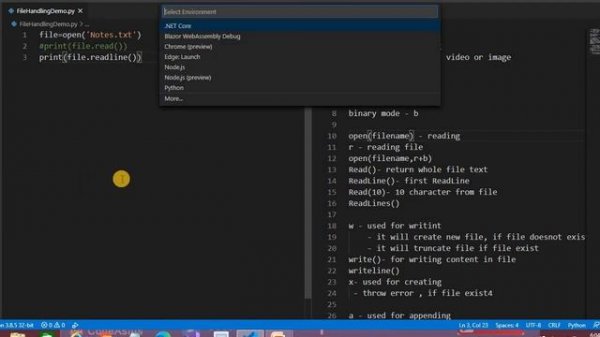 File Handling in Python || Text File and Handling in Python || Python Tutorial || Learn Python