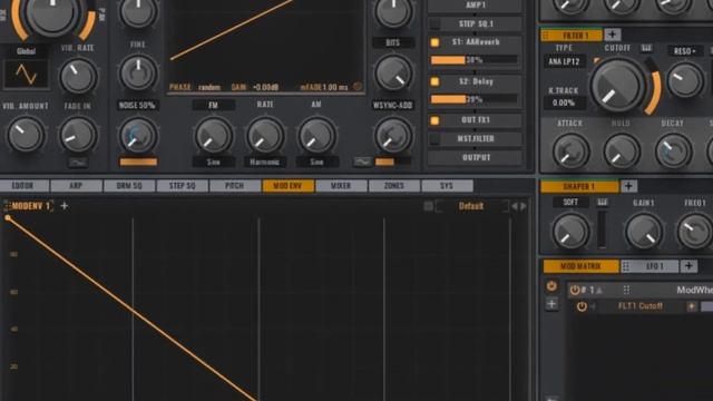 VPS Avenger Tutorial - Sound Design (Mod Envelope and Arp) смотреть онлайн