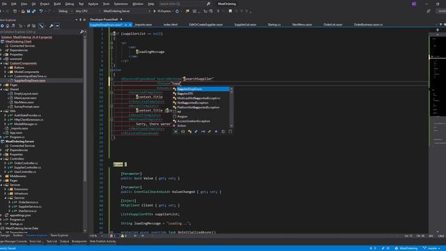 Blazored Typehead | Blazor AutoComplete Dropdown смотреть онлайн
