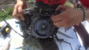 Irbis ttr 125 R - Ремонт двигателя - часть 2. Разборка двигателя мотоцикла Irbis ttr 125