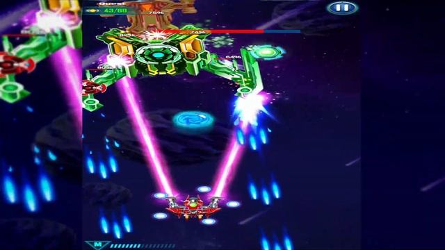 Galaxy Attack: Alien Shooter BOSS DEVASTATOR | Brown2k2gaming смотреть онлайн