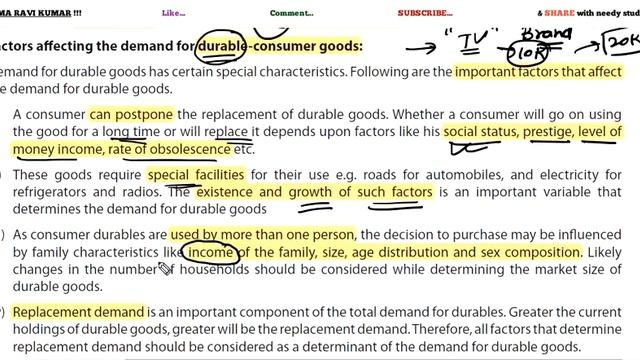 30 | CH.02, UNIT-1, PART-19 | FACTORS Affecting DEMAND 4 Non-Durable&Durable CONSUMER&PRODUCER Good смотреть онлайн