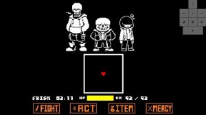 Undertale BAD TIME TRIO (Normal Mode)