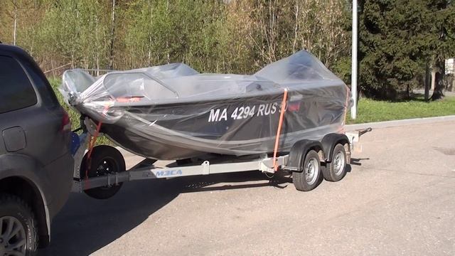 Волжанка 46 фиш. Доработки в компании Лодка 44